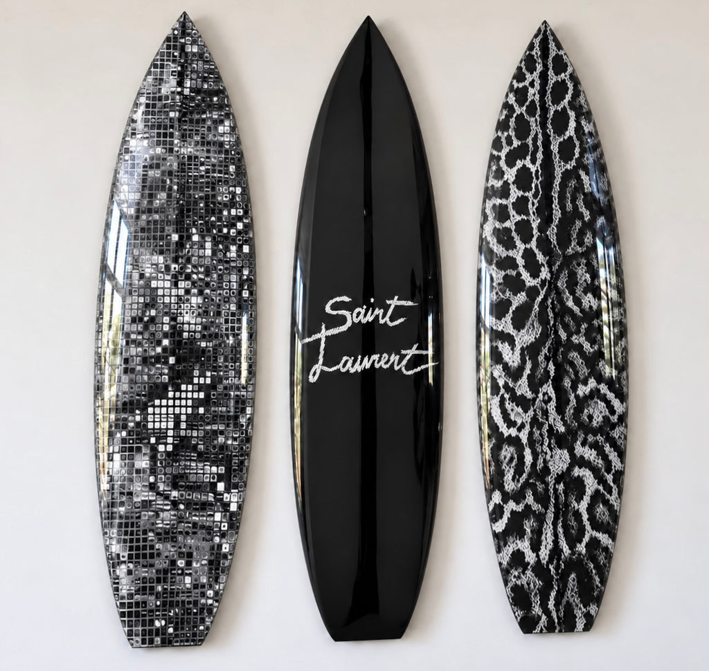 St. Cheetah  - Three Surfboard Art Gift Set