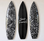 St. Cheetah  - Three Surfboard Art Gift Set