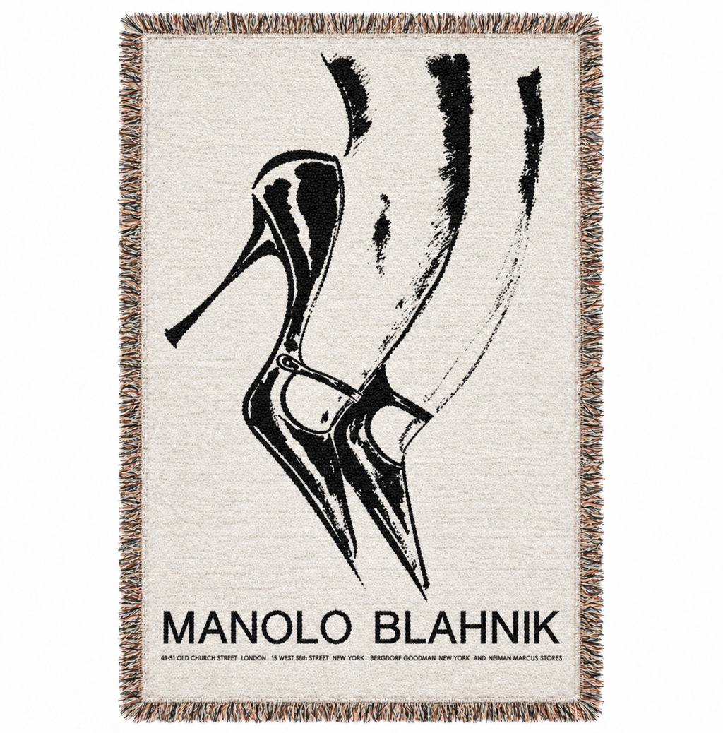 ‘Her Manolos’ Hand Woven Tapestry Rug