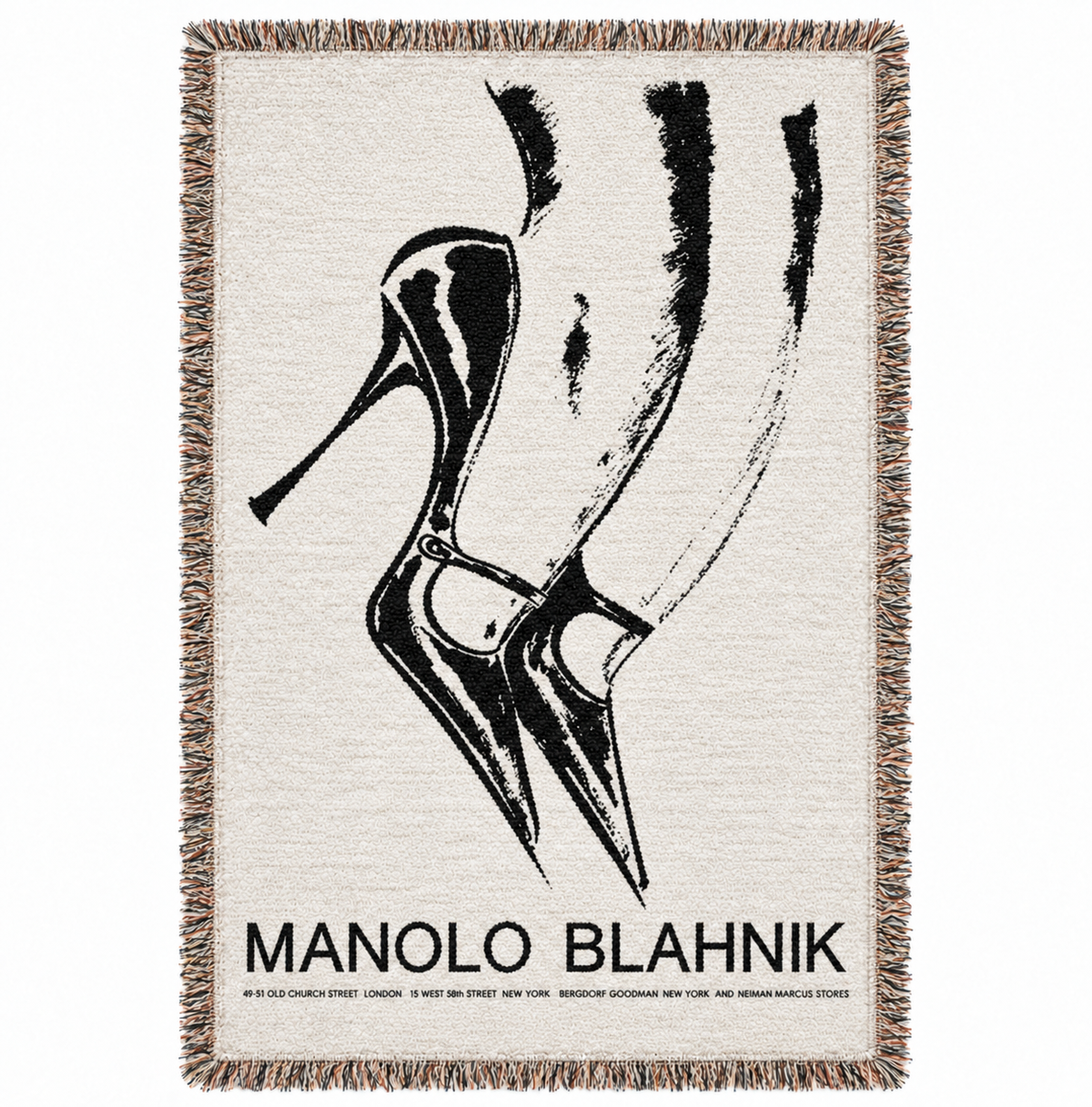 ‘Her Manolos’ Hand Woven Tapestry Rug