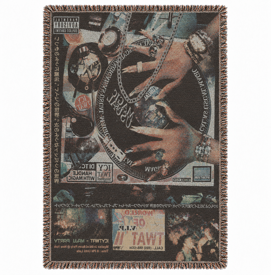 ‘DJ’s Board’ Hand Woven Tapestry Rug