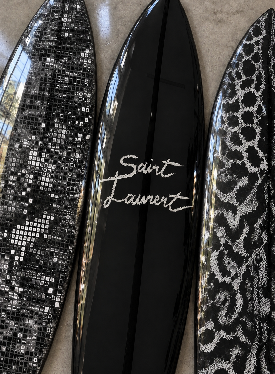 St. Cheetah  - Three Surfboard Art Gift Set