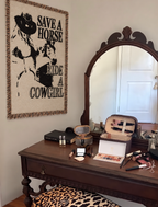 ‘Save a Horse’ Hand Woven Tapestry Rug