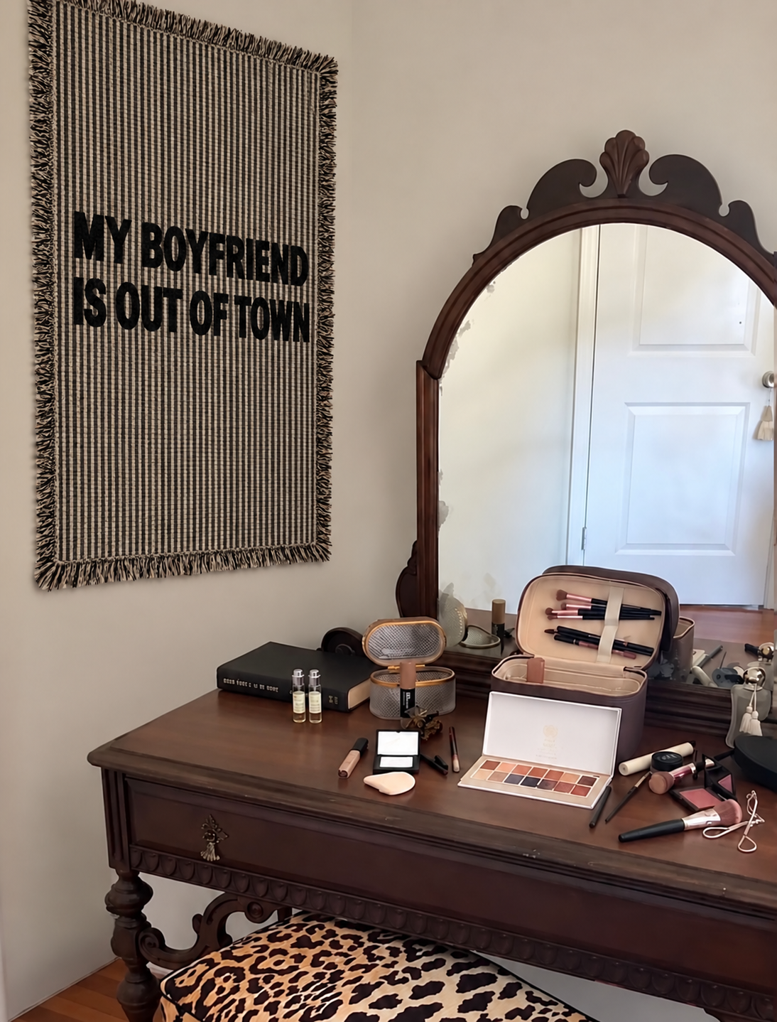 ‘Out of Town’ Hand Woven Tapestry Rug