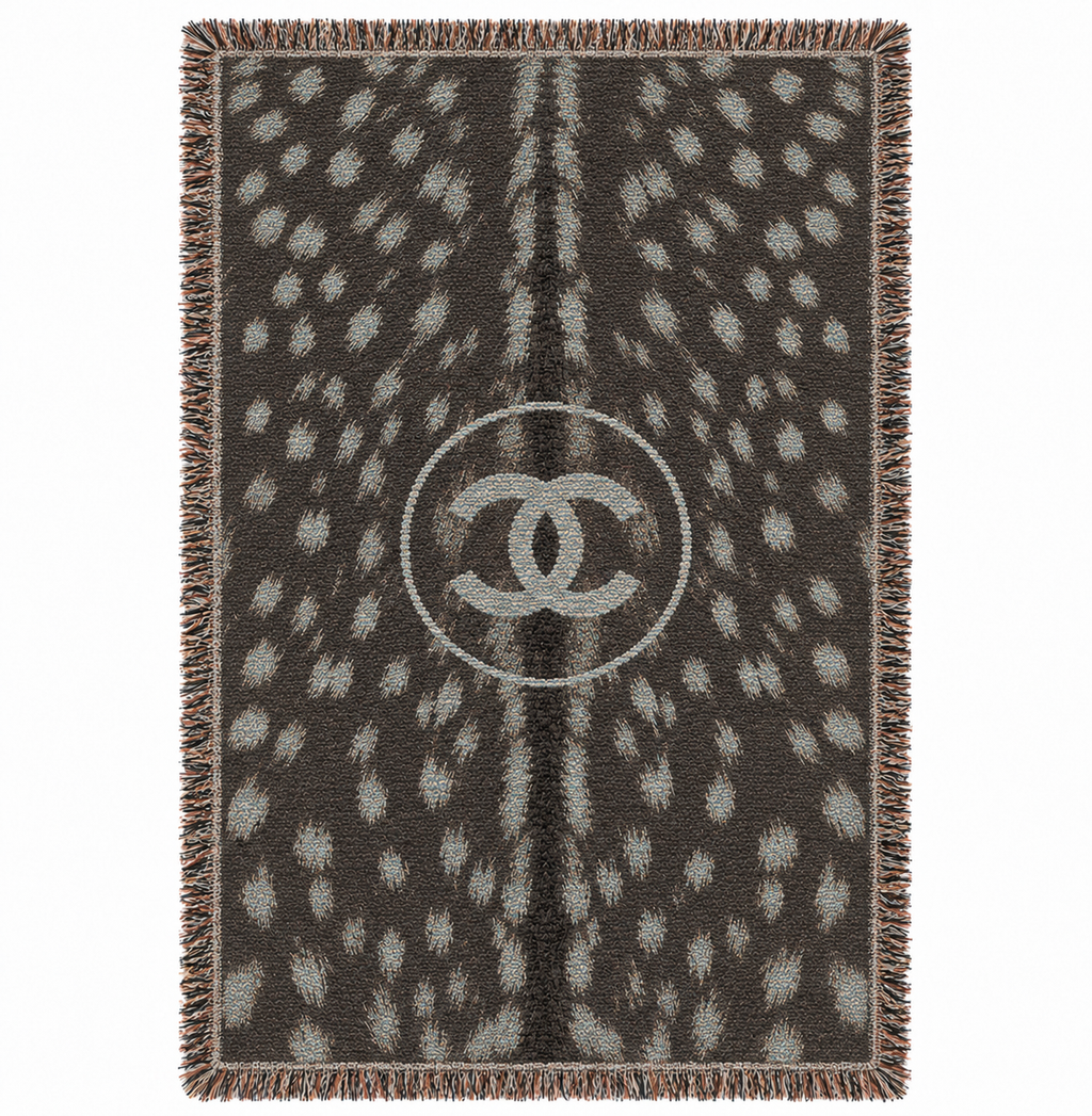 Fawn Print Hand Woven Tapestry Rug