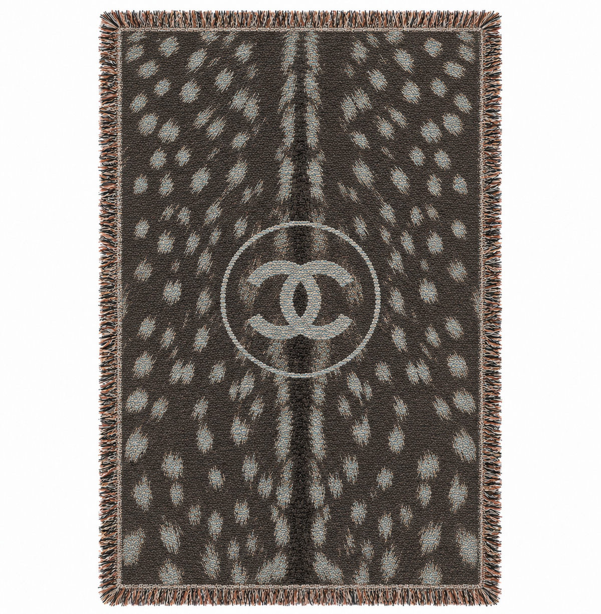Fawn Print Hand Woven Tapestry Rug