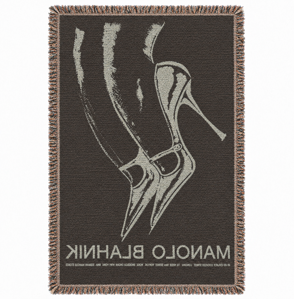 ‘Her Manolos’ Hand Woven Tapestry Rug