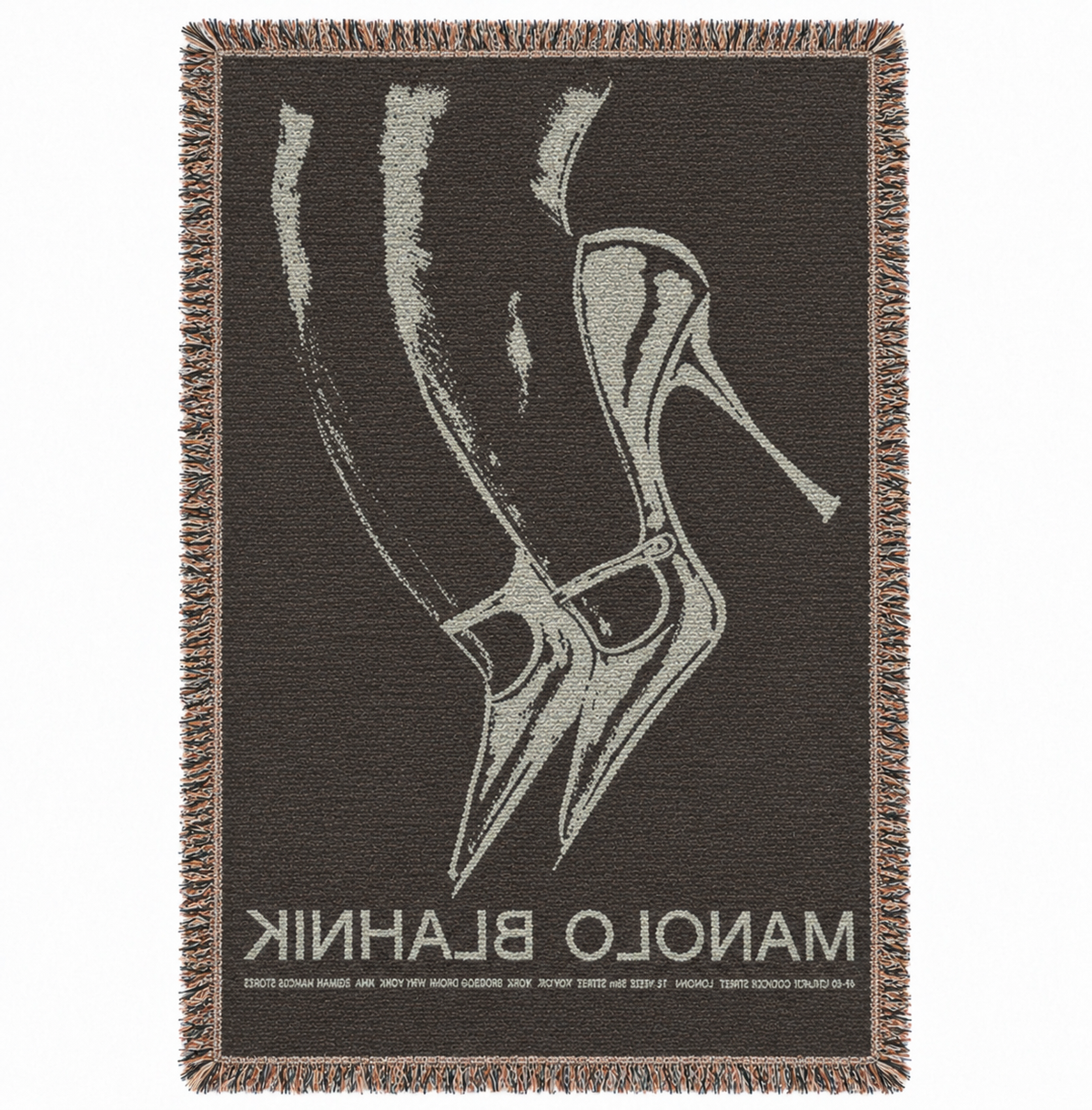 ‘Her Manolos’ Hand Woven Tapestry Rug