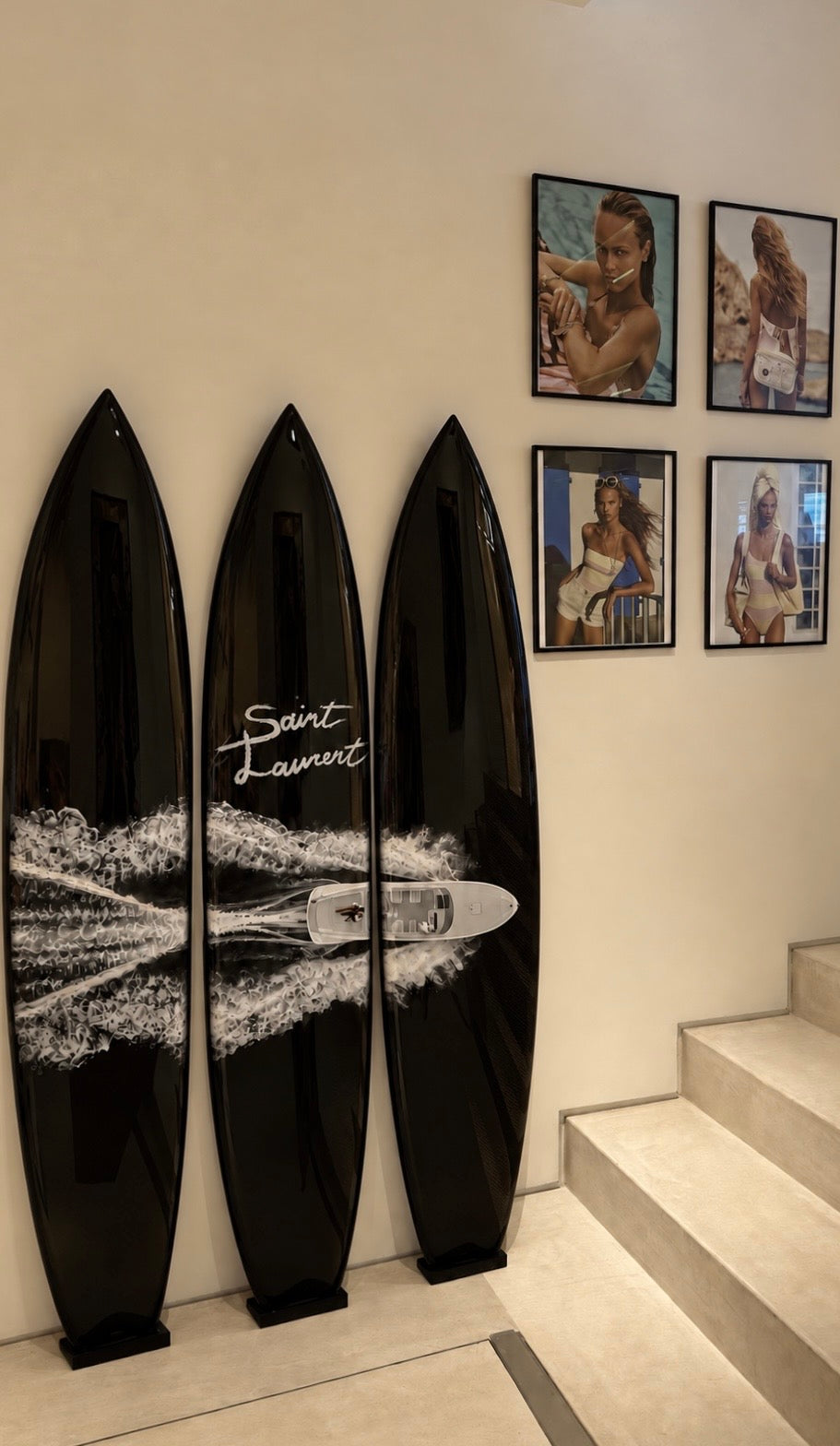 St. Amalfi - Three Surfboard Wall Art Gift Set