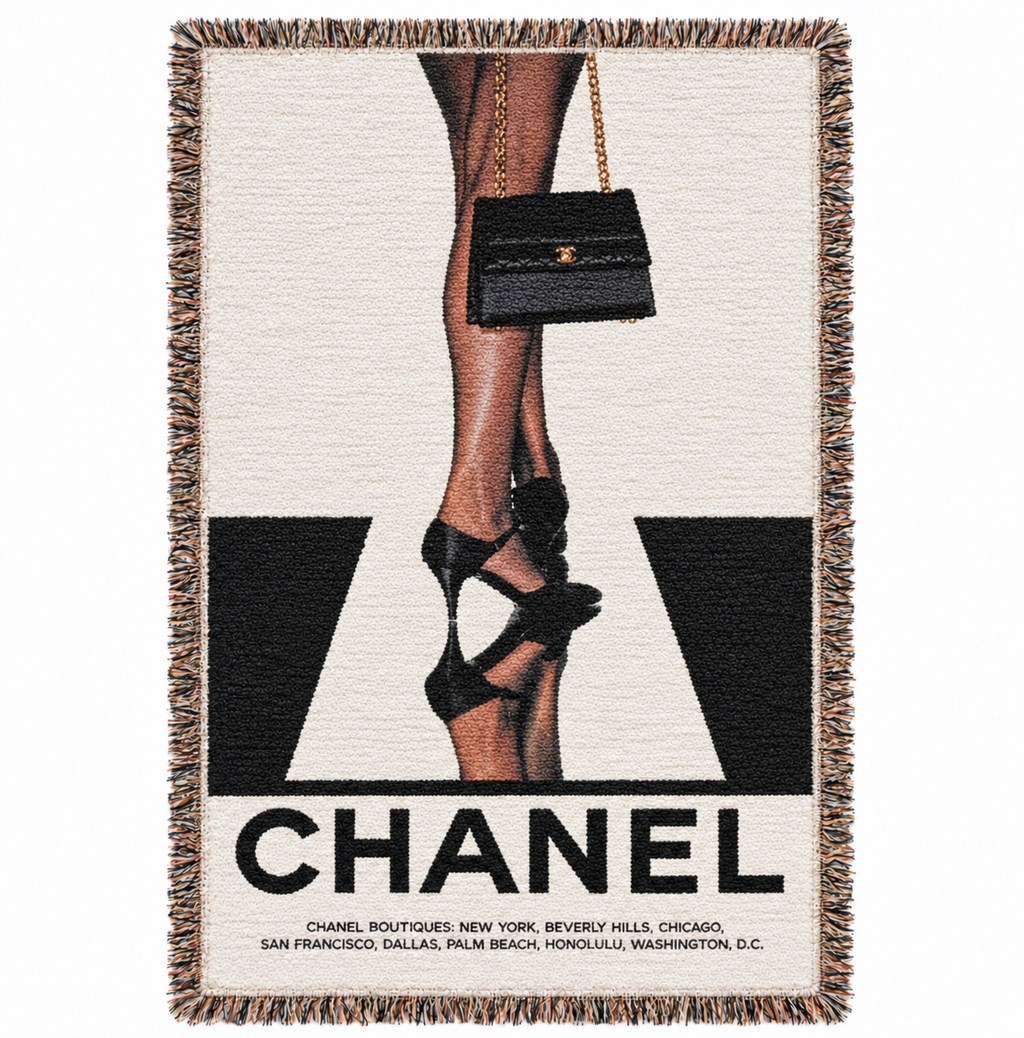 ‘Kitten Heeled’ Hand Woven Tapestry Rug