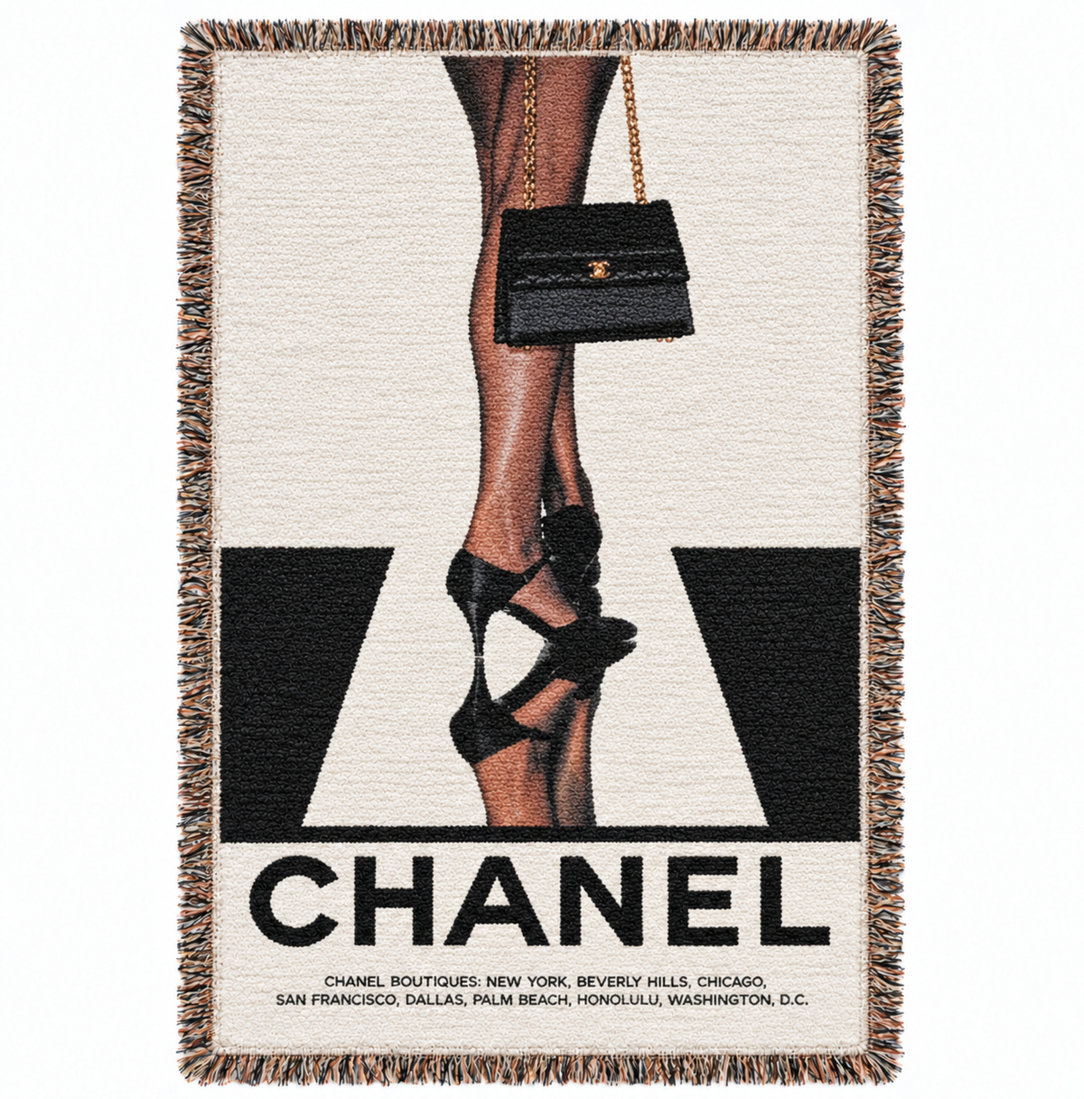 ‘Kitten Heeled’ Hand Woven Tapestry Rug