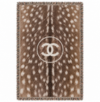 Fawn Print Hand Woven Tapestry Rug