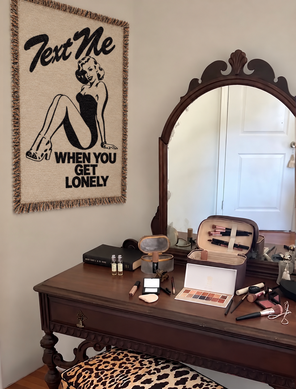 ‘Text Me’ Hand Woven Tapestry Rug