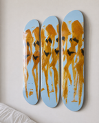 Summer Bikini Skateboard Wall Decor Art