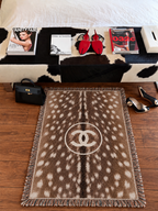 Fawn Print Hand Woven Tapestry Rug