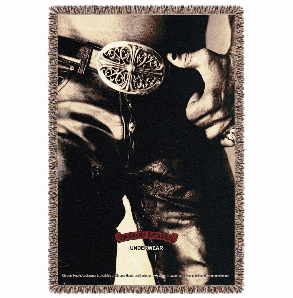 ‘Buckled’ Hand Woven Tapestry Rug