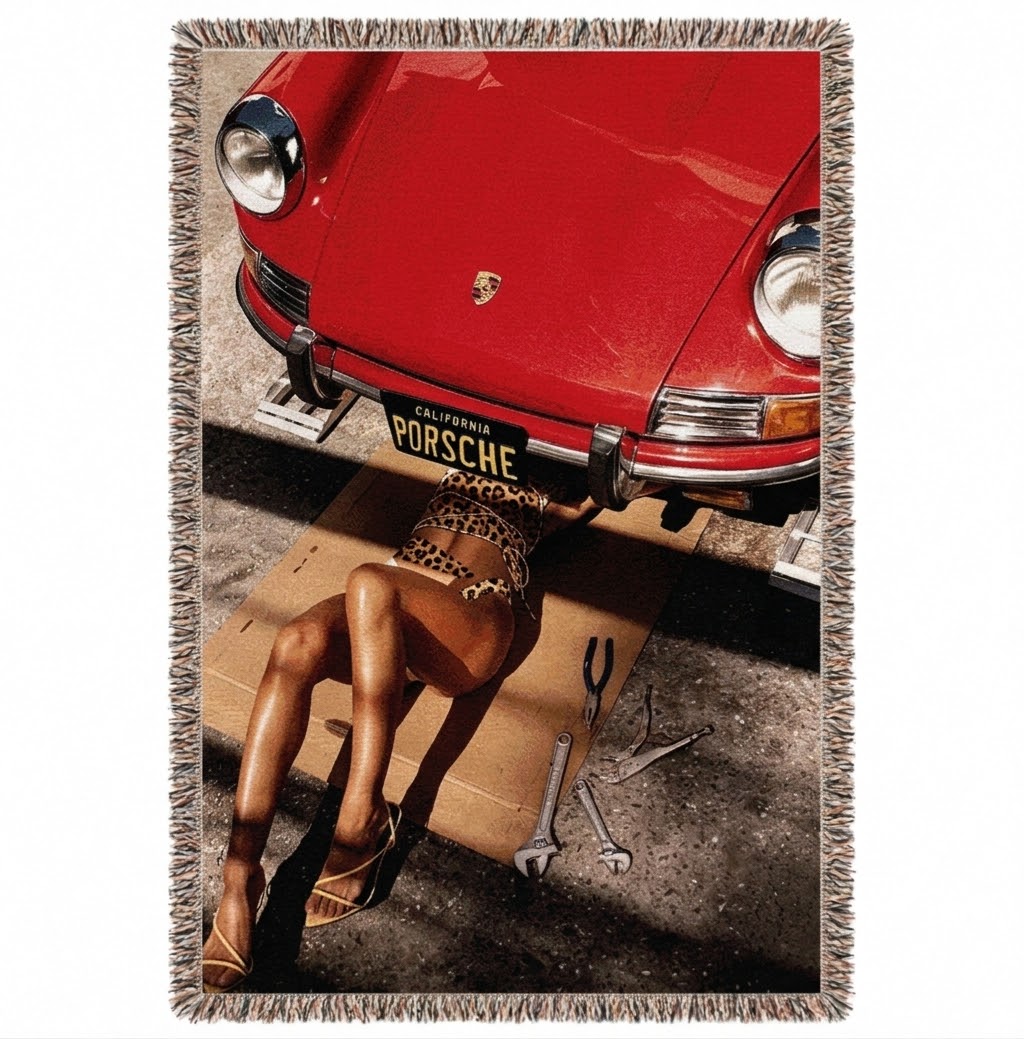 ‘The Mechanic’ Hand Woven Tapestry Rug