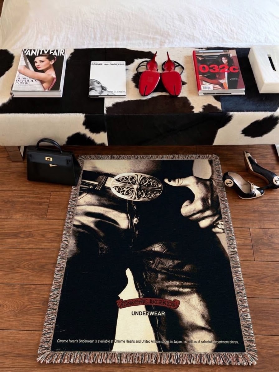 ‘Buckled’ Hand Woven Tapestry Rug