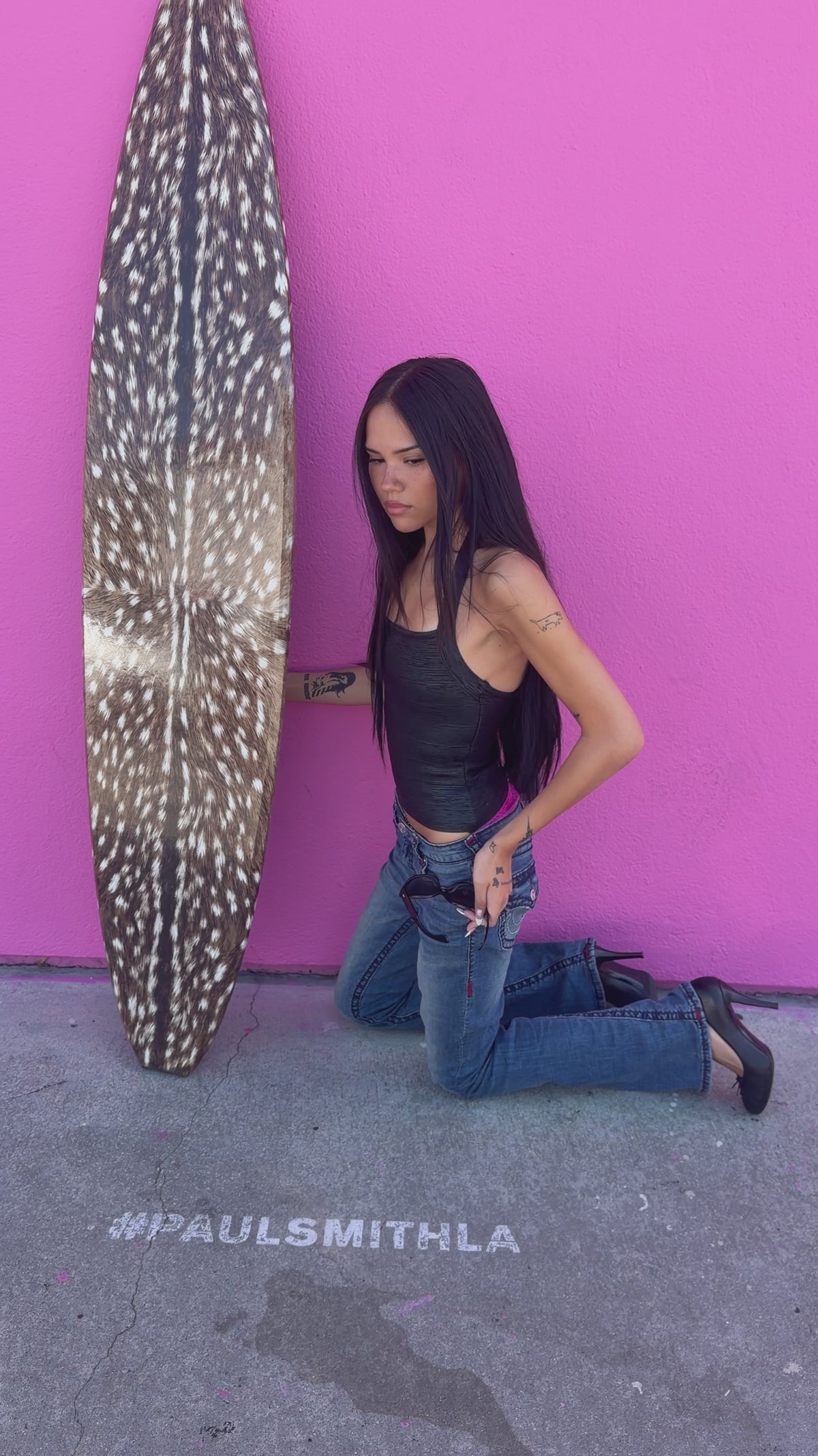 Bambi Surfboard Wall Art