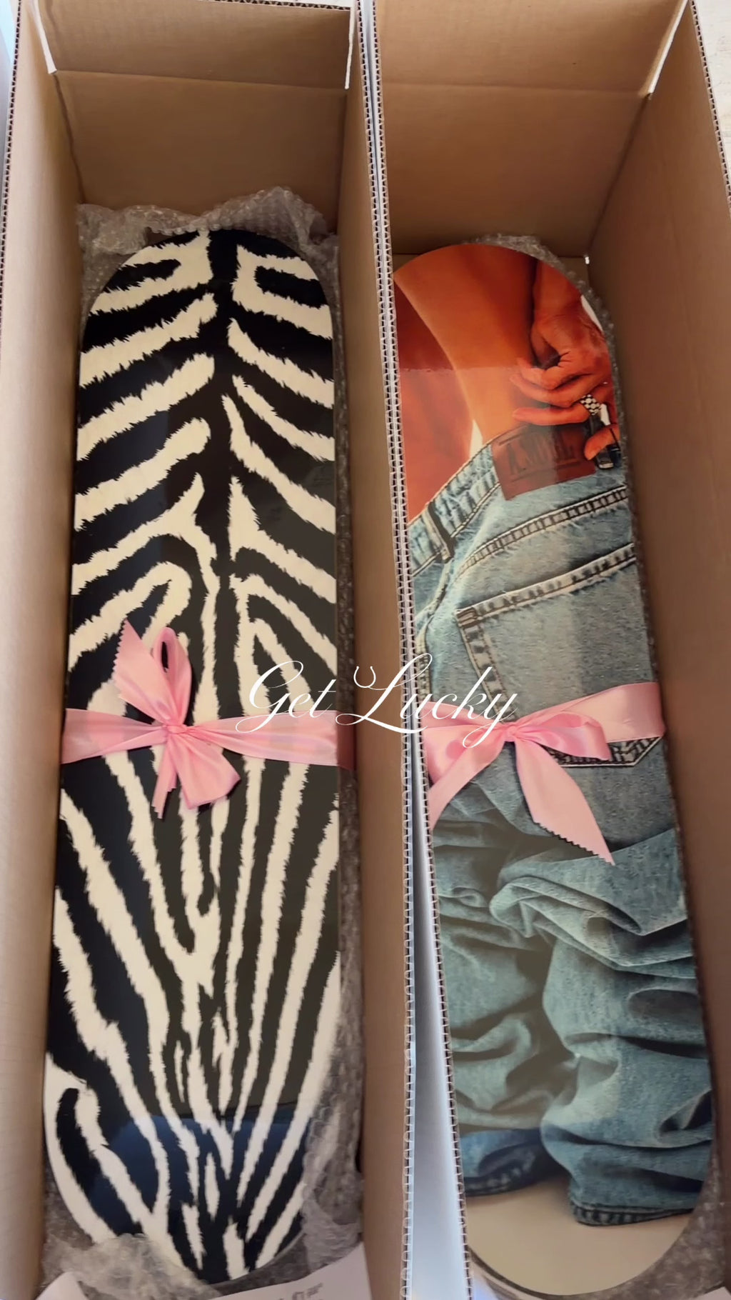 Chanel Cheetah Summer Skateboard Wall Decor Set
